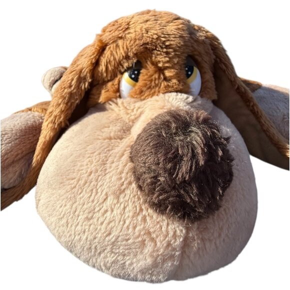 VTG Russ Stuffed Plush Laying Floppy Puppy Dog Realistic Support Pillow Toy - Picture 10 of 16